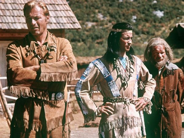 definitely a weakness for winnetou and all the leather fringe